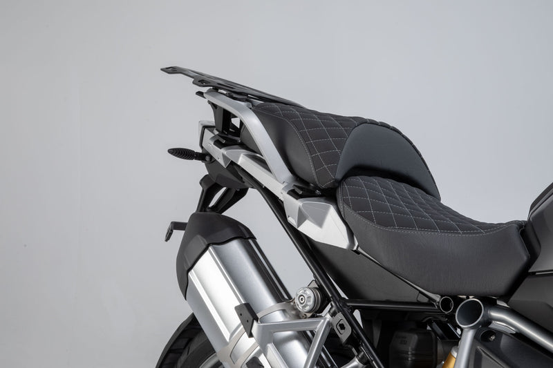 TRAX ADV Aluminium Case System 45/37 litre BMW R1200GS LC/Adv/Rallye, R1250GS Silver - SW - Motech UK