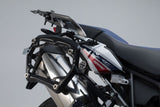 TRAX ADV Aluminium Case System 45/37 litre Honda CRF1000L Africa Twin (15 - 17) Silver - SW - Motech UK