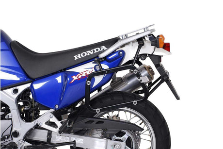 TRAX ADV Aluminium Case System 45/37 litre Honda XRV750 Africa Twin (92 - 03) Black - SW - Motech UK