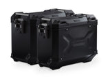 TRAX ADV Aluminium Case System 45/37 litre KTM 1290 Super Adv Black - SW-Motech UK