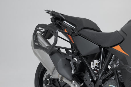 TRAX ADV Aluminium Case System 45/37 litre KTM 1290 Super Adv Black - SW - Motech UK