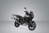 TRAX ADV Aluminium Case System 45/37 litre KTM 1290 Super Adv Silver - SW-Motech UK