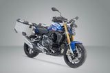 TRAX ADV Aluminium Case System 45/45 litre BMW R 1200 R/RS, R 1250 R/RS Silver - SW - Motech UK