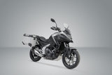 TRAX ADV Aluminium Case System 45/45 litre Honda NC750X (20-) Silver - SW-Motech UK