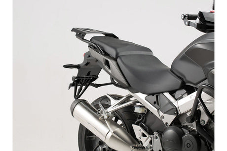 TRAX ADV Aluminium Case System 45/45 litre Honda VFR800X Crossrunner (15 - ) Black - SW - Motech UK