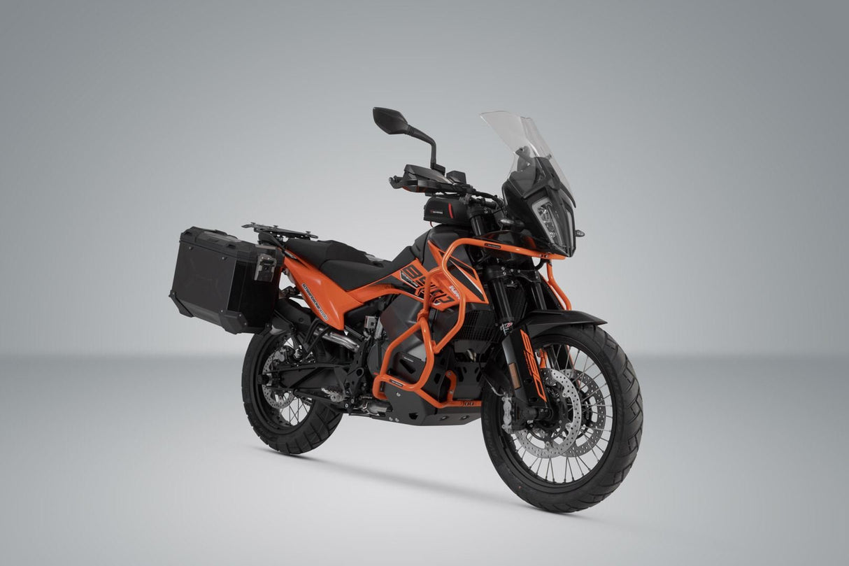 TRAX ADV aluminium case system 790 Adv/R, 890 Adv/R, 890 SM T 45/37 Litre Black - SW - Motech UK