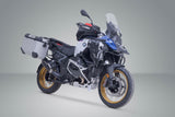TRAX ADV aluminium case system + Akrapovic Silver. 45/45 l. BMW R 1300 GS Adv. (24 - ). - SW - Motech UK