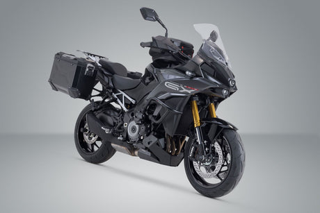 TRAX ADV aluminium case system Black. 37/37 l. Suzuki GSX - S1000GX (23 - ). - SW - Motech UK