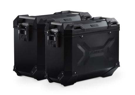 TRAX ADV aluminium case system Black. 45/37 l. CFMoto 800MT - X (24 - ). - SW - Motech UK