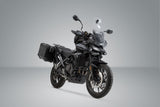 TRAX ADV aluminium case system Black. 45/37L. Triumph Tiger 900/GT/Rally/Pro. - SW - Motech UK