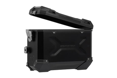 TRAX ADV aluminium case system Black. 45/45 l. Yamaha Tracer 7 / GT (25 - ). - SW - Motech UK