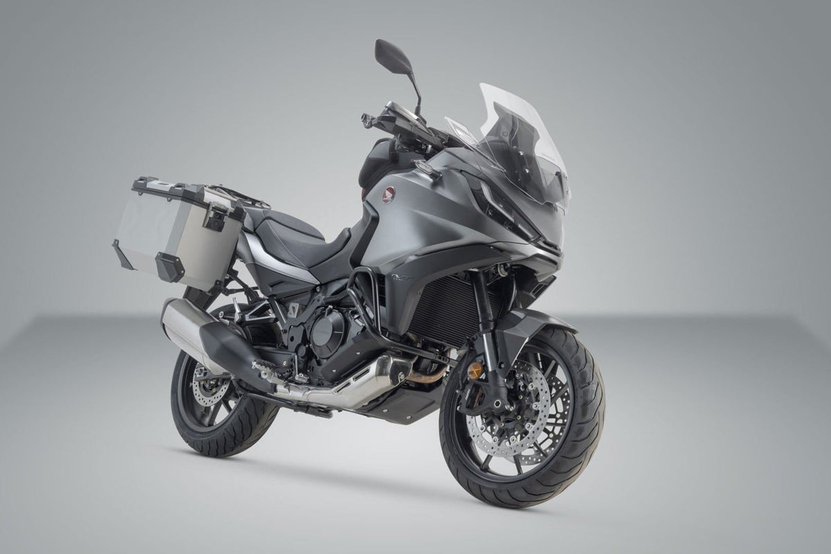 TRAX ADV aluminium case system Honda NT1100 (21-) 45/45 litre Silver - SW-Motech UK