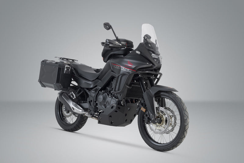 TRAX ADV aluminium case system Honda XL750 Transalp (22 - ) 37/37 litre Black - SW - Motech UK