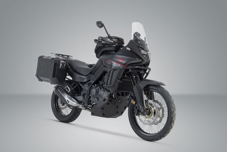 TRAX ADV aluminium case system Honda XL750 Transalp (22 - ) 37/37 litre Black - SW - Motech UK