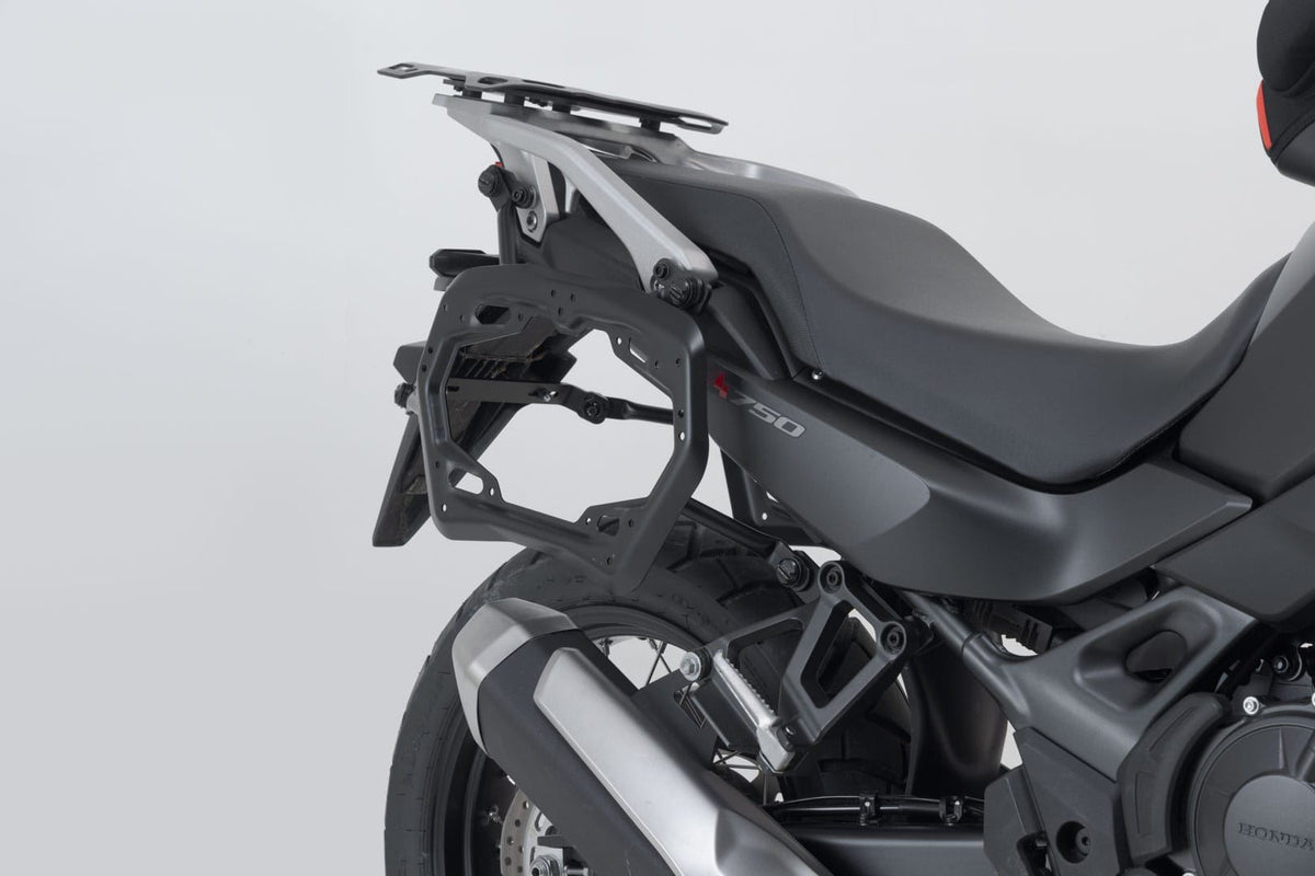 TRAX ADV aluminium case system Honda XL750 Transalp (22-) 37/37 litre Silver - SW-Motech UK