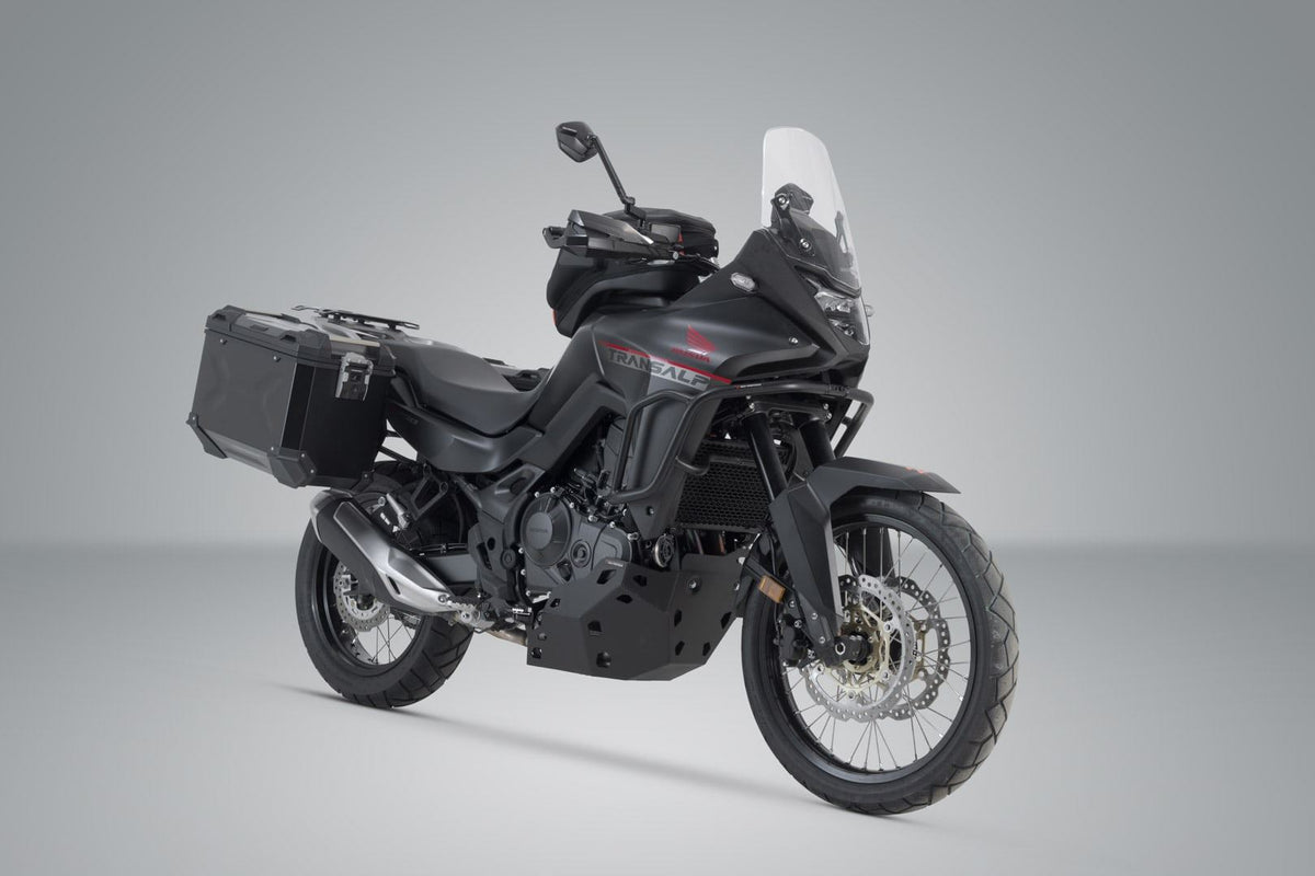 TRAX ADV aluminium case system Honda XL750 Transalp (22-) 45/45 litre Black - SW-Motech UK