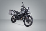TRAX ADV aluminium case system Silver. 37/37L. Royal Enfield Himalayan 450 (23 - ). - SW - Motech UK
