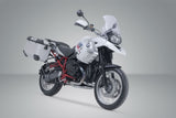 TRAX ADV aluminium case system Silver. 37/45 l. R 1200 GS (04 - 12)/ Adv (06 - 13). - SW - Motech UK