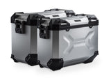 TRAX ADV aluminium case system Suzuki V - Strom 1050 DE (22 - ) 45/37 Litre Silver - SW - Motech UK