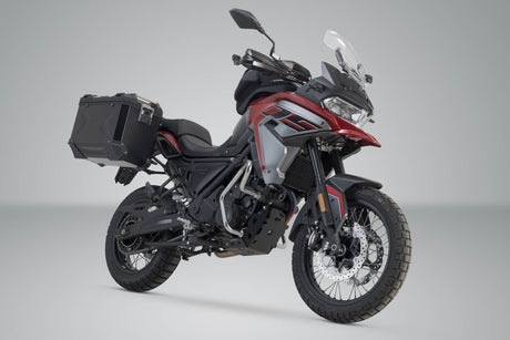 TRAX ADV aluminium case system Voge 650 DS/X (22 - ) 37/45L Black - SW - Motech UK