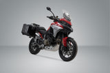 TRAX ADV Aluminum Case System 45/45 liter Ducati Multistrada V4 (20 - ) Black - SW - Motech UK
