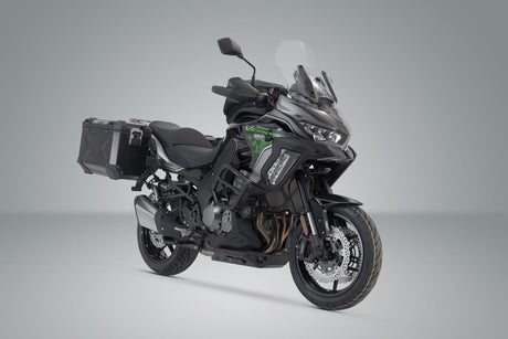 TRAX ADV aluminum case system Kawasaki Versys 1000 / 1000 S (18 - ) 45/45 litre Black - SW - Motech UK