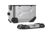 TRAX ADV aluminum case system Silver. 45/45 l. Ducati Multistrada V4 (20 - ). - SW - Motech UK