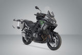 TRAX ADV aluminum case system Silver. 45/45 l. Kawa Versys 1000 / 1000 S (18 - ). - SW - Motech UK