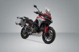 TRAX ADV aluminum case system US model Silver. 45/45L. Ducati Multistrada V4 (20 - ). - SW - Motech UK