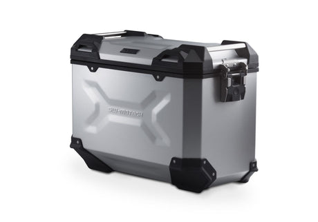 TRAX ADV L Side Case Aluminum 45 litre Right Silver - SW - Motech UK