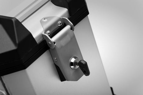 TRAX ADV L Side Case Aluminum 45 litre Right Silver - SW - Motech UK