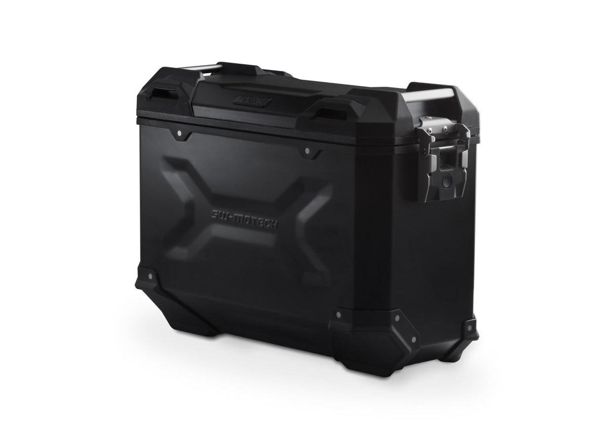 TRAX ADV M Side Case Aluminum 37 litre Right Black - SW - Motech UK