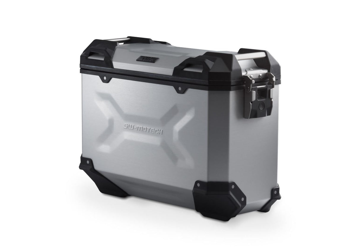 TRAX ADV M Side Case Aluminum 37 litre Right Silver - SW - Motech UK
