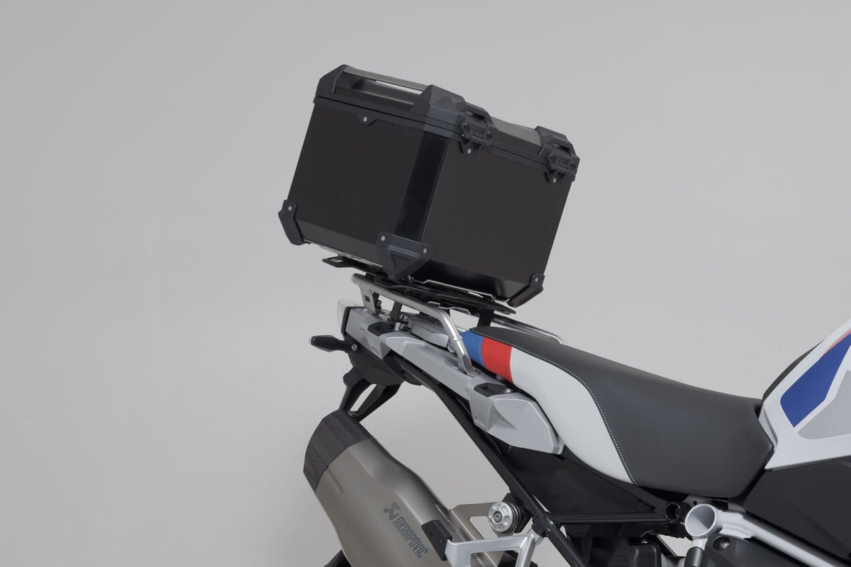 TRAX ADV Top Case System BMW R 1250 GS / Adv (21-) Rallye Seat Silver - SW-Motech UK
