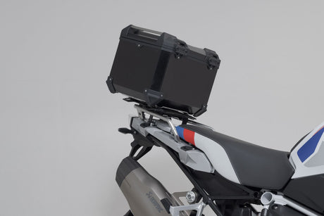 TRAX ADV Top Case System BMW R 1250 GS / Adv (21 - ) Rallye Seat Silver - SW - Motech UK