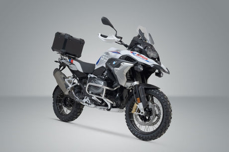 TRAX ADV Top Case System BMW R 1250 GS / Adv (21 - ) with Rallye Seat Black - SW - Motech UK