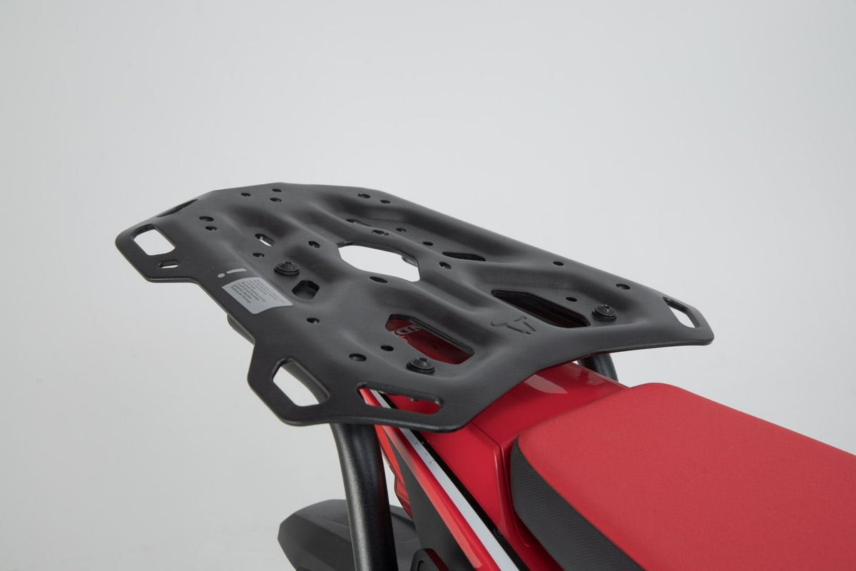 TRAX ADV Top Case System Honda CRF1100L Africa Twin (19-21) Silver - SW-Motech UK
