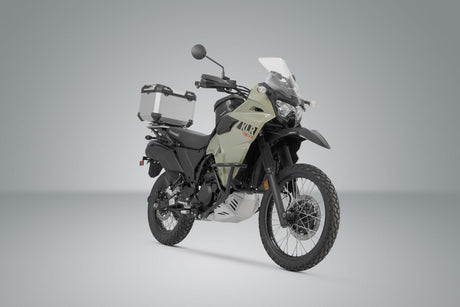 TRAX ADV top case system Kawasaki KLR 650 (22 - ) Silver - SW - Motech UK