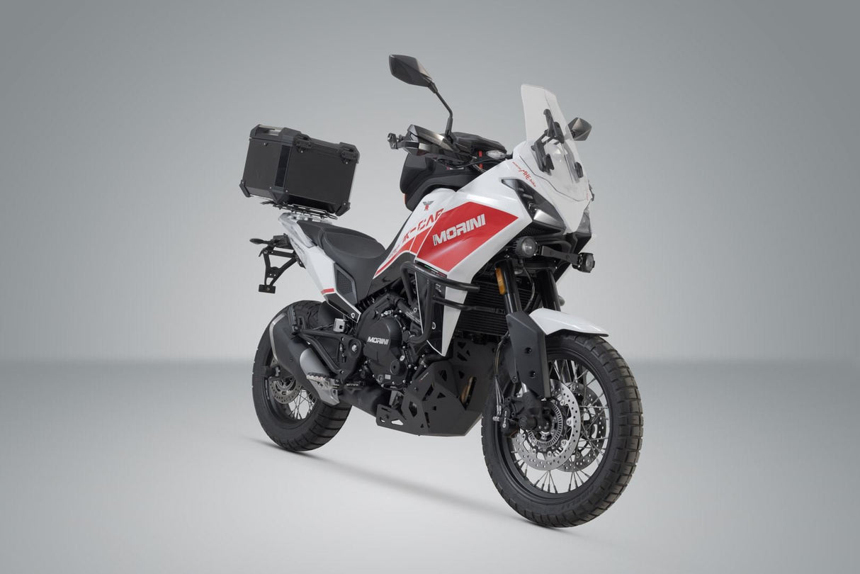TRAX ADV top case system Moto Morini X-Cape 650 (21-) Black - SW-Motech UK