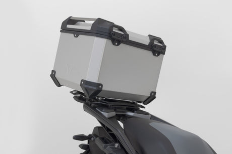 TRAX ADV top case system Silver. BMW R 1300 GS (23 - ). BMW top case holder. - SW - Motech UK