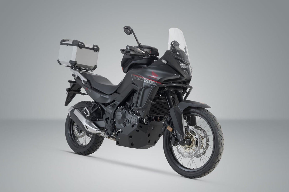 TRAX ADV top case system Suzuki V-Strom 800DE (22-) Silver - SW-Motech UK