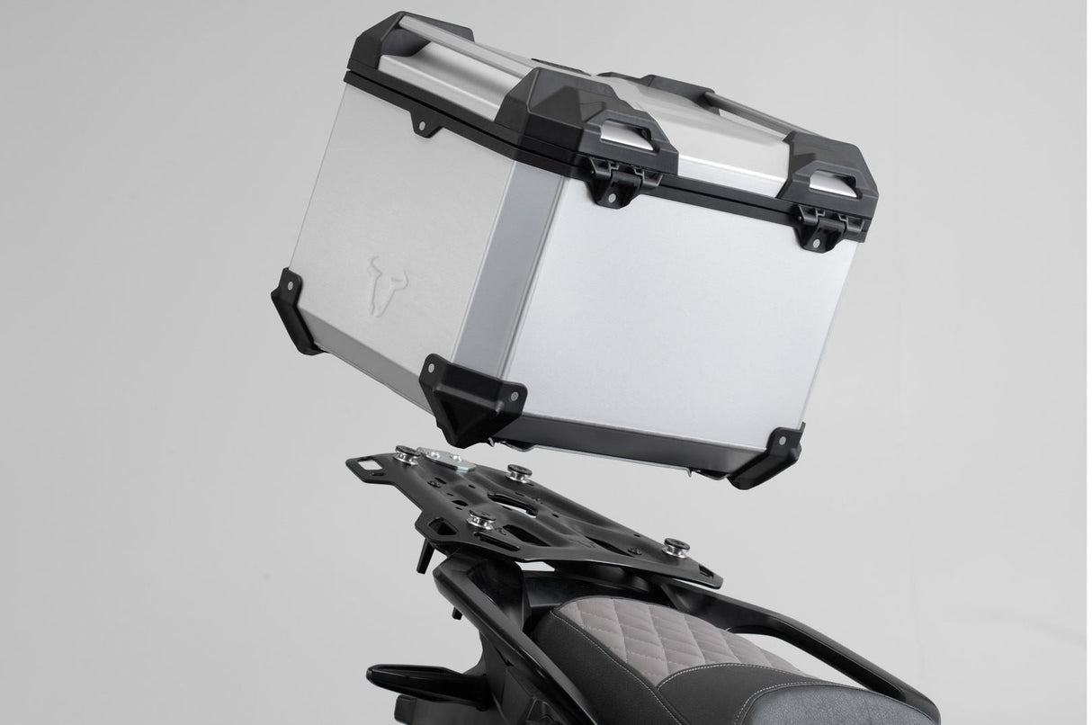 Trax ADV Top Case System Yamaha MT - 09 Tracer/ Tracer 900GT (17 - ) Silver - SW - Motech UK