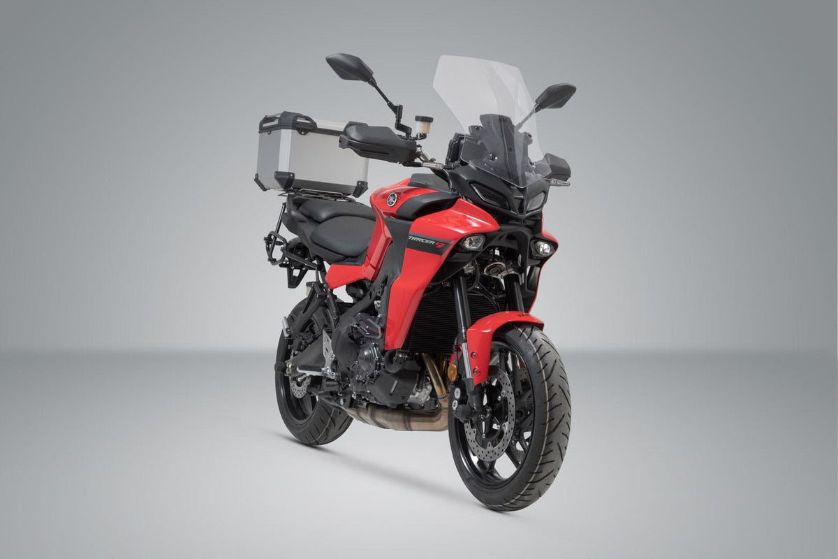 TRAX ADV Top Case System Yamaha Tracer 9 (20-) Silver - SW-Motech UK