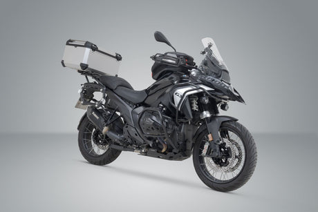 TRAX ADV top case XL Aluminum. Black. - SW-Motech UK