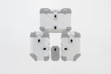 TRAX lock set with anti - theft protection EVO Anti - theft protection 9 matching locks, 2 keys - SW - Motech UK
