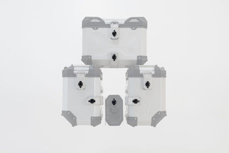 TRAX lock set with anti - theft protection EVO Anti - theft protection 9 matching locks, 2 keys - SW - Motech UK