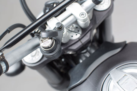 Universal Electric Kit Cigar lighter socket USB power port Mounting kit - SW - Motech UK