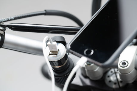 Universal Electric Kit Cigar lighter socket USB power port Mounting kit - SW - Motech UK