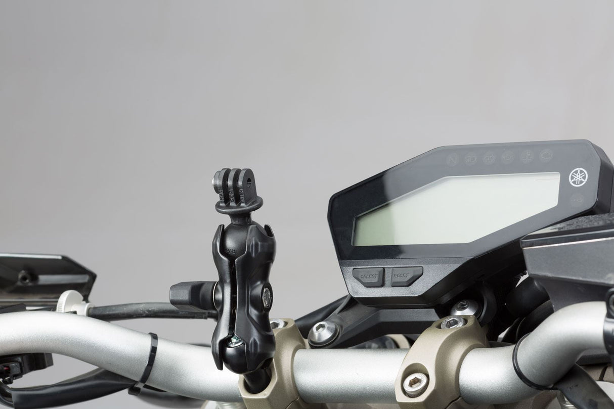 Universal GoPro Camera Kit Incl 1" Ball, Socket Arm, GoPro Mount - SW - Motech UK