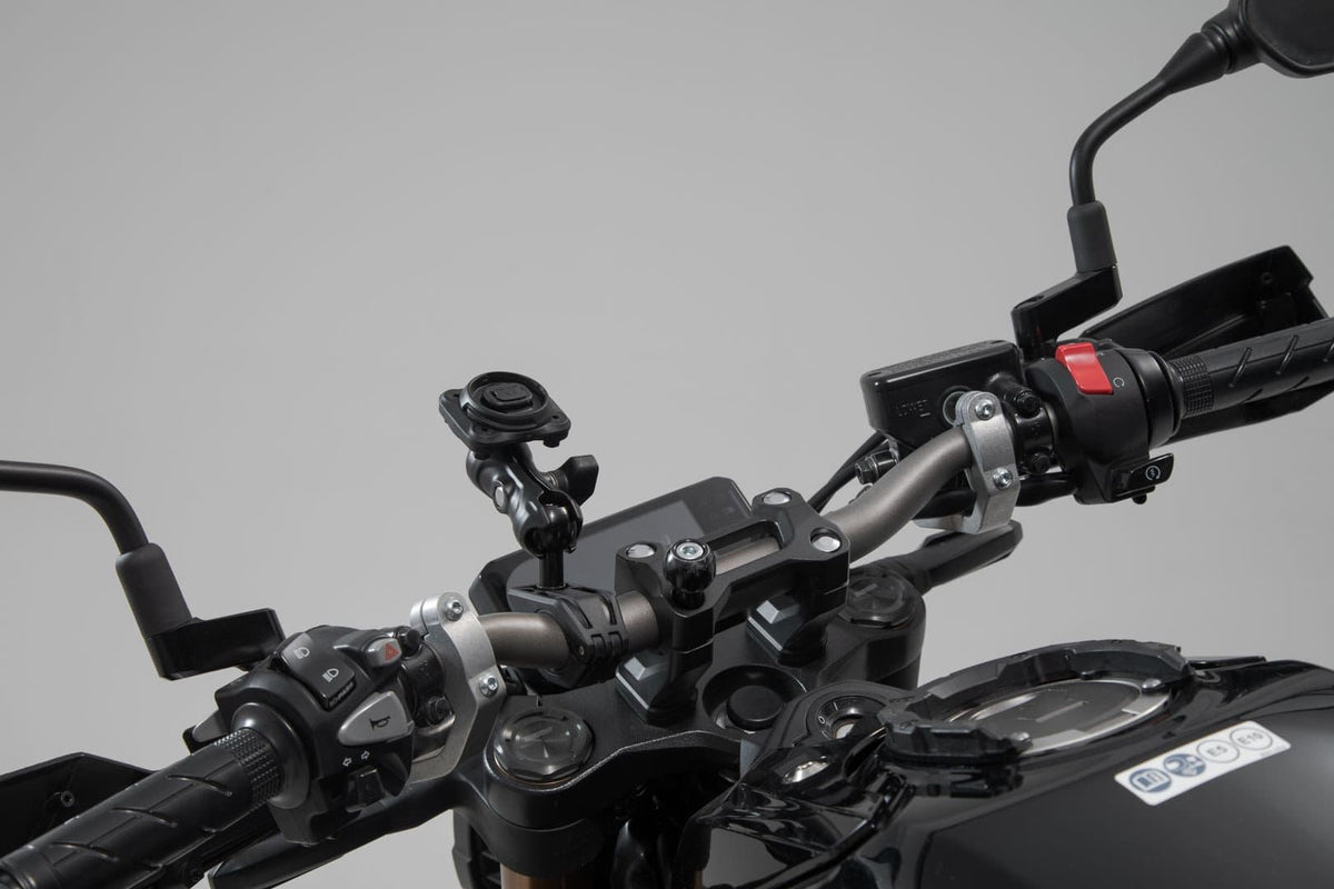 Universal GPS Mount Kit with Smartphone Drybag Incl 2" socket arm, for handlebar/mirror thread - SW-Motech UK